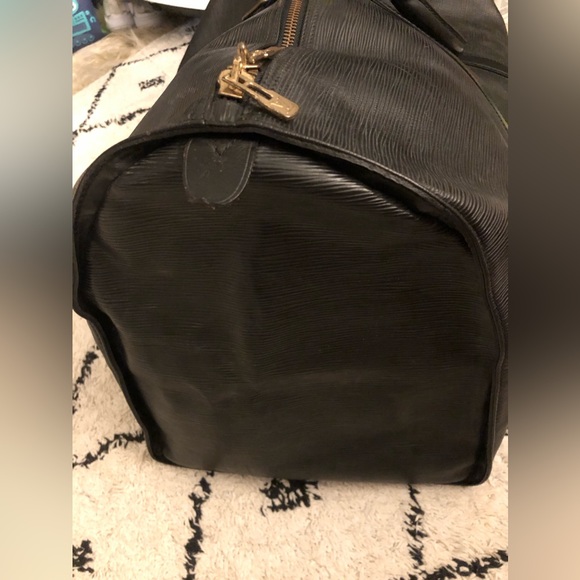 Louis Vuitton Epi Keepall 60 Black - Picture 5 of 10